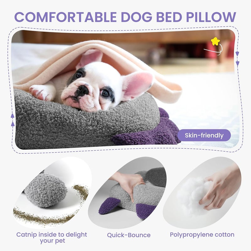 HiPetpy Dog Calming Pillow - Soft Neck Pillow for Dogs, Washable Sleep Pillow for Better Sleep, Reduces Anxiety, Gift for Small/Medium/Large Dogs and Cats - Image 5